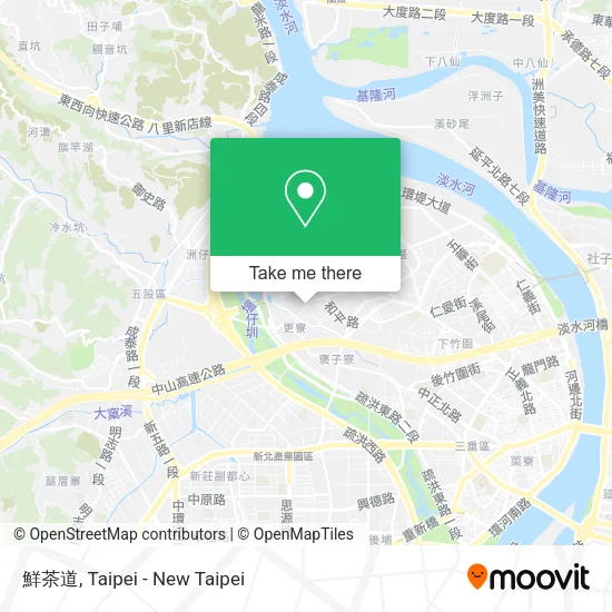 鮮茶道地圖