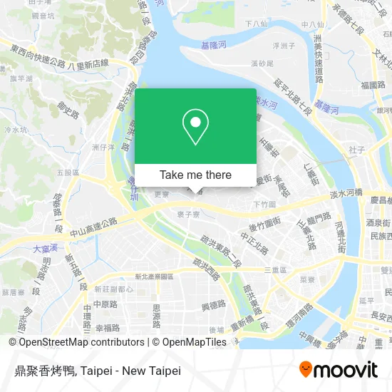 鼎聚香烤鴨地圖