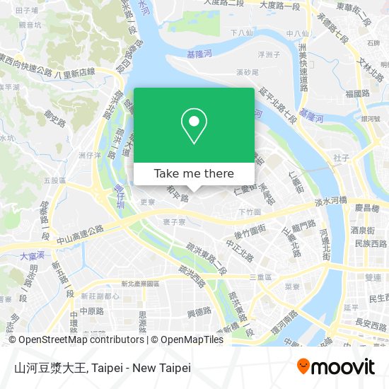 山河豆漿大王 map