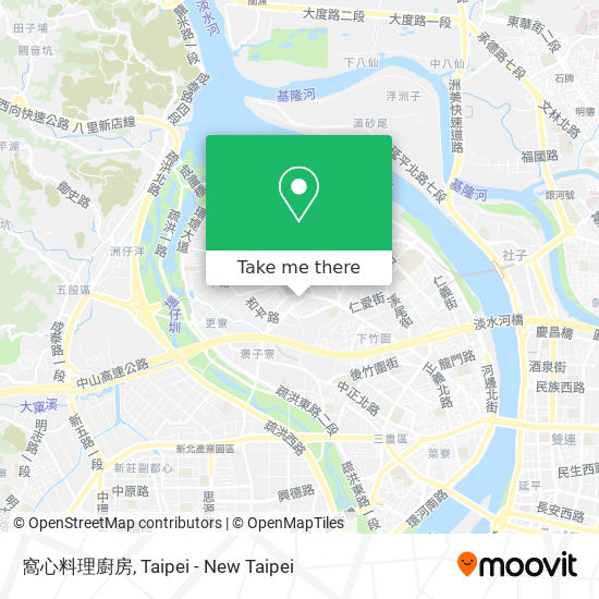 窩心料理廚房 map