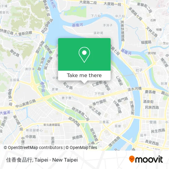 佳香食品行 map