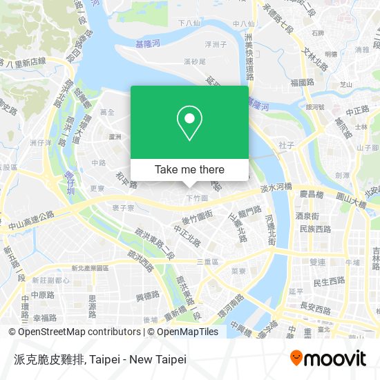 派克脆皮雞排 map