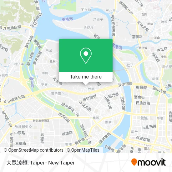 大眾涼麵地圖