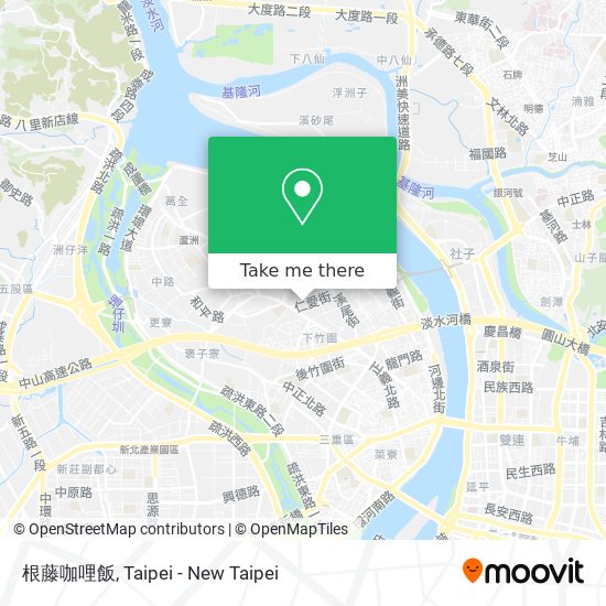 根藤咖哩飯 map