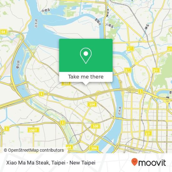 Xiao Ma Ma Steak, 新北市三重區慈愛街 map