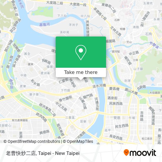 老曹快炒二店 map