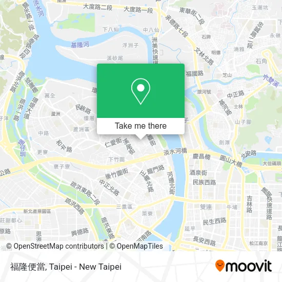 福隆便當地圖