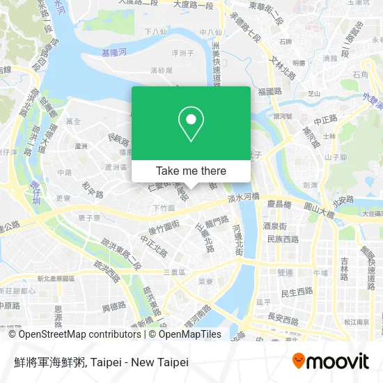 鮮將軍海鮮粥地圖