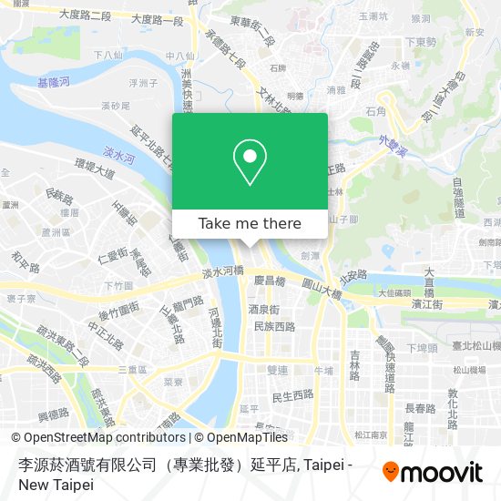 李源菸酒號有限公司（專業批發）延平店 map