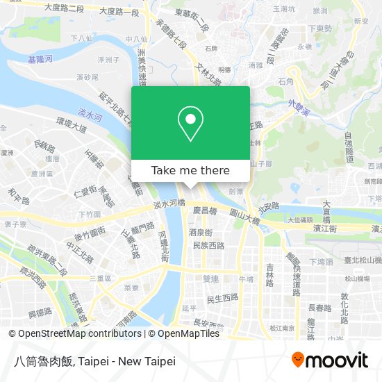 八筒魯肉飯 map