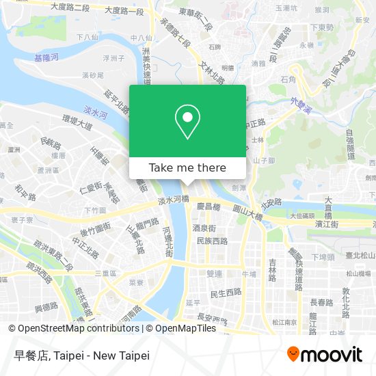 早餐店 map