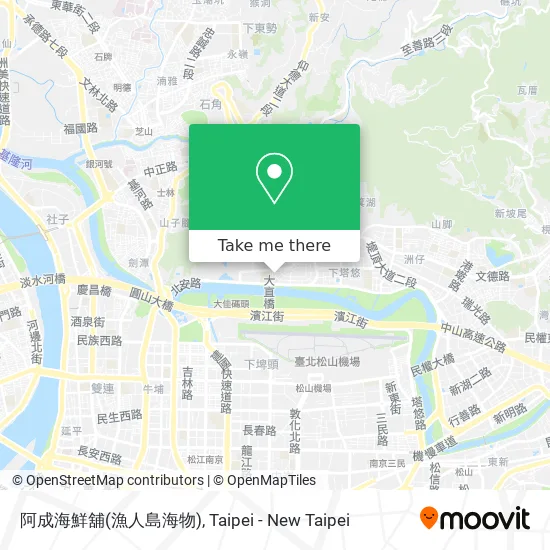 阿成海鮮舖(漁人島海物) map