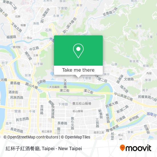 紅杯子紅酒餐廳地圖