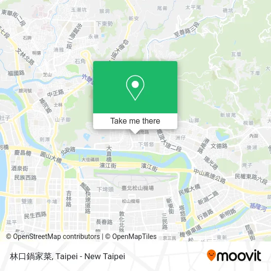 林口鍋家菜地圖