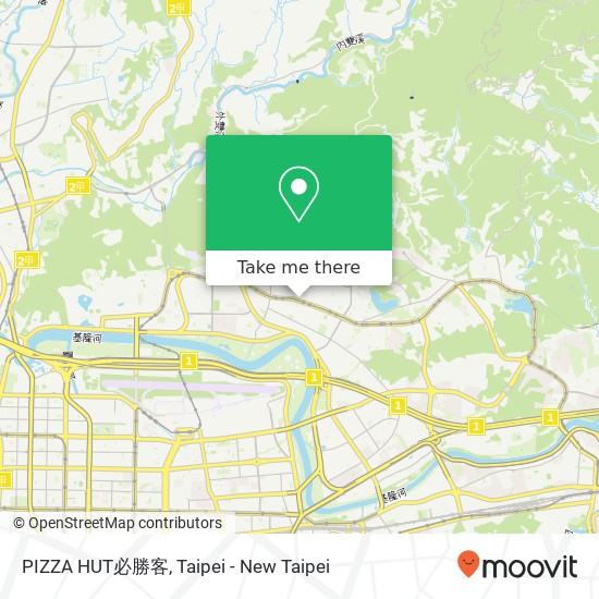 PIZZA HUT必勝客, 臺北市內湖區內湖路一段381號 map