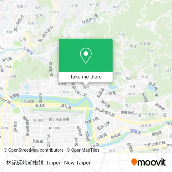 林記碳烤胡椒餅地圖