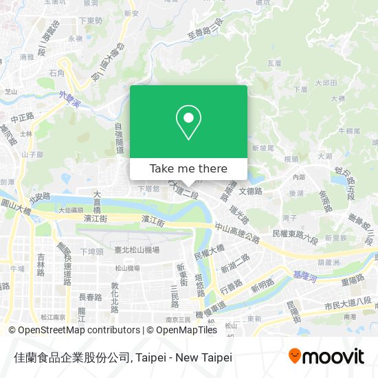 佳蘭食品企業股份公司 map