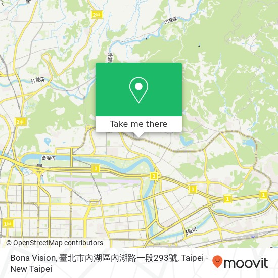 Bona Vision, 臺北市內湖區內湖路一段293號 map