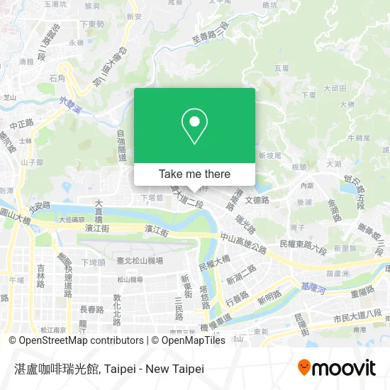 湛盧咖啡瑞光館地圖