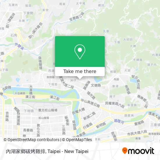 內湖家鄉碳烤雞排 map