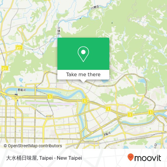 大水桶日味屋, 臺北市內湖區洲子街75號 map