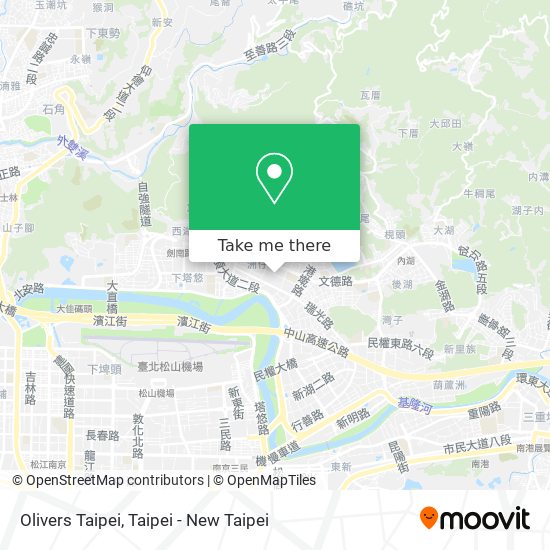 Olivers Taipei map