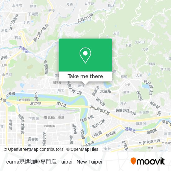 cama現烘咖啡專門店 map