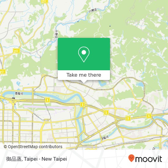 御品蒸, 臺北市內湖區內湖路一段591巷8號地圖