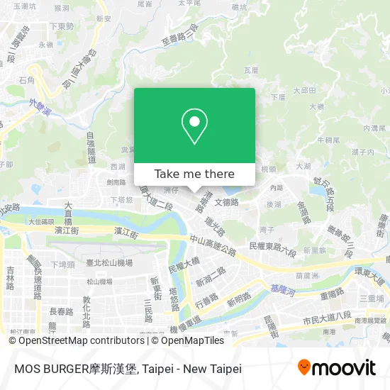 MOS BURGER摩斯漢堡 map