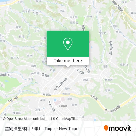 墨爾漢堡林口四季店 map