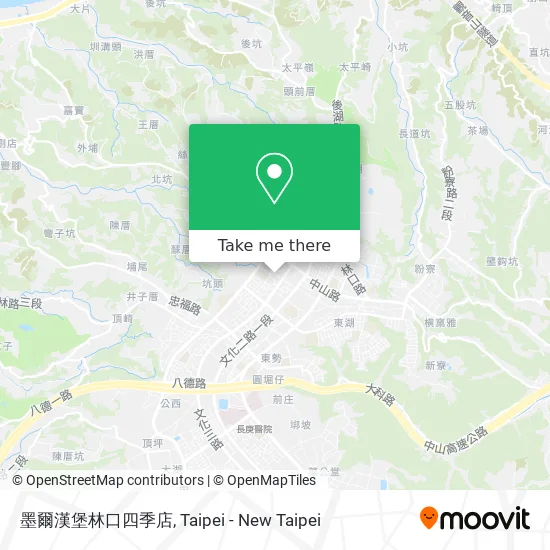 墨爾漢堡林口四季店 map