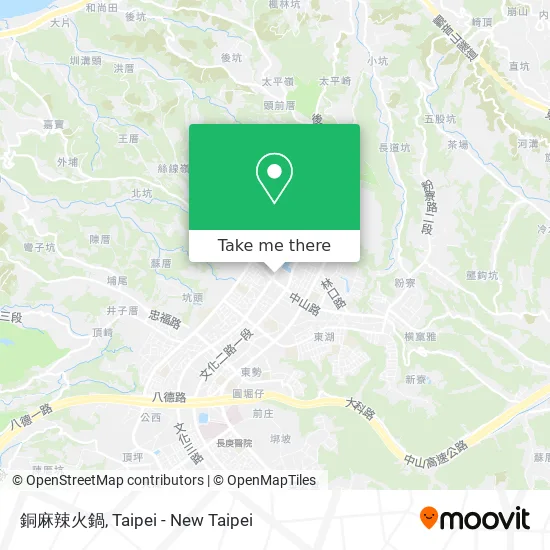 銅麻辣火鍋 map