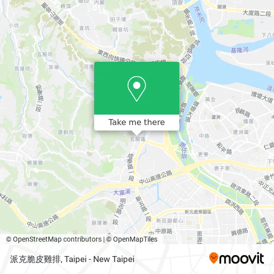 派克脆皮雞排 map