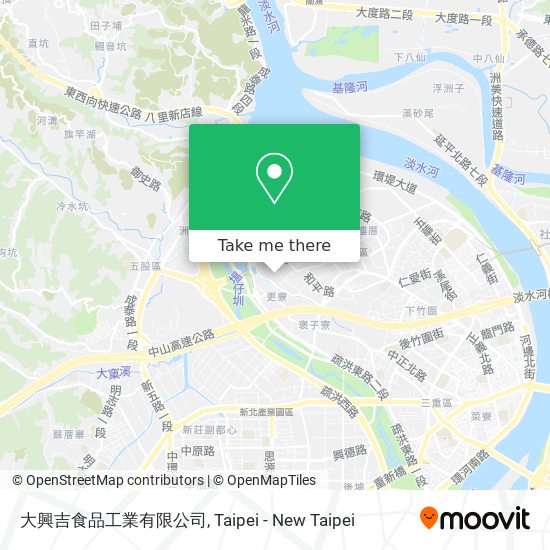 大興吉食品工業有限公司 map