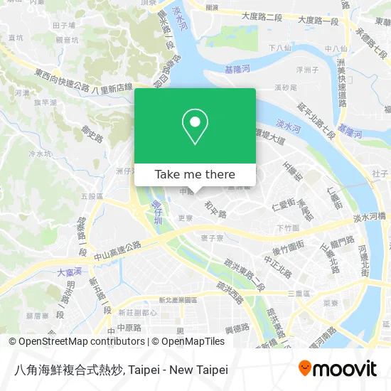 八角海鮮複合式熱炒地圖