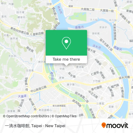 一滴水咖啡館 map
