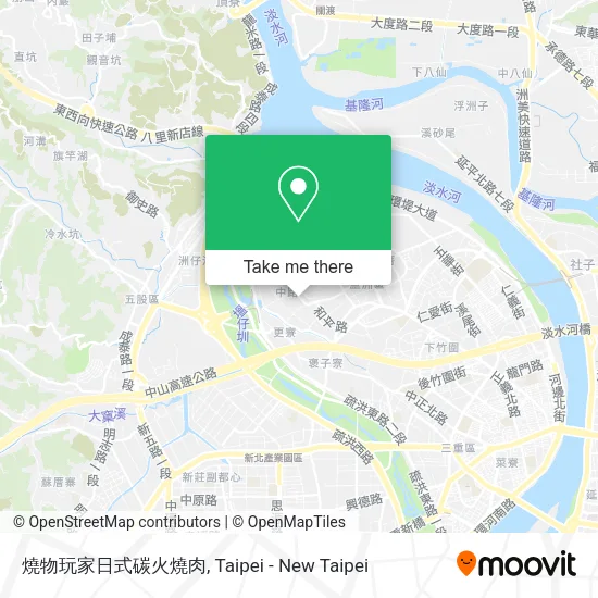 燒物玩家日式碳火燒肉地圖