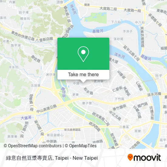 綠意自然豆漿專賣店 map