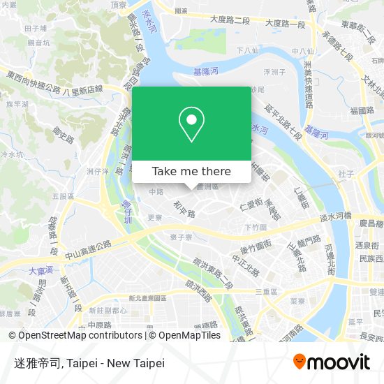 迷雅帝司 map