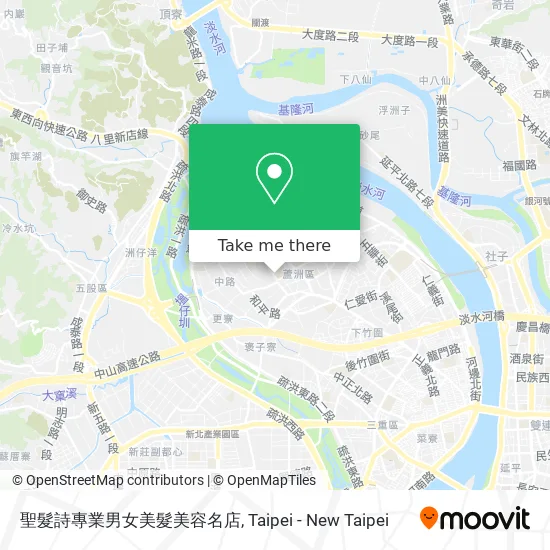 聖髮詩專業男女美髮美容名店 map