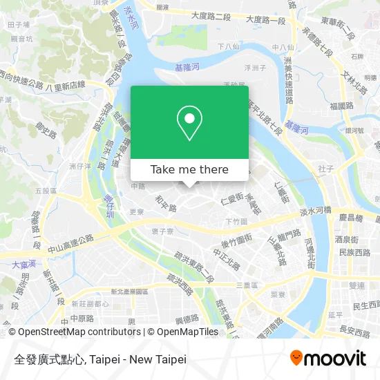 全發廣式點心 map