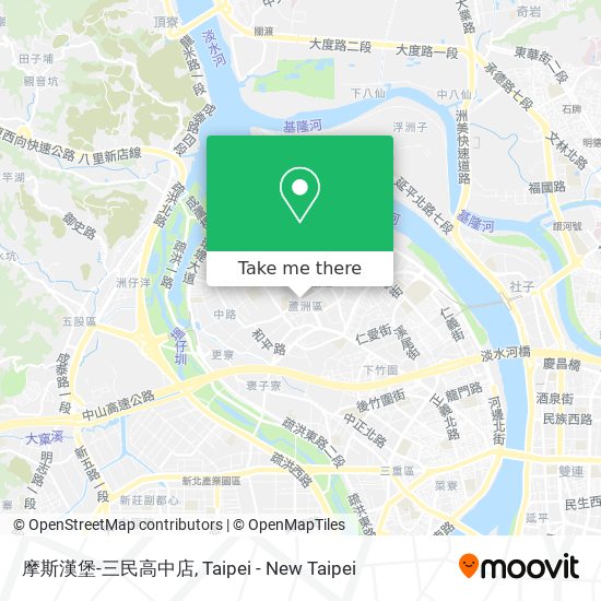 摩斯漢堡-三民高中店 map
