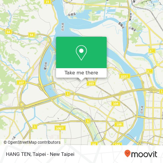 HANG TEN, 新北市蘆洲區成功路133號 map