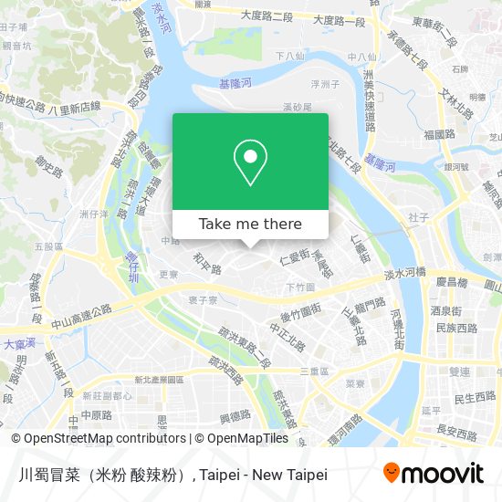 川蜀冒菜（米粉 酸辣粉） map