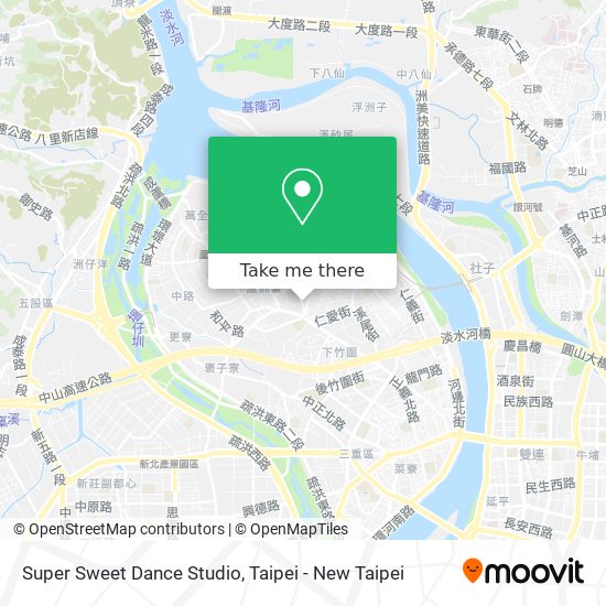 Super Sweet Dance Studio map
