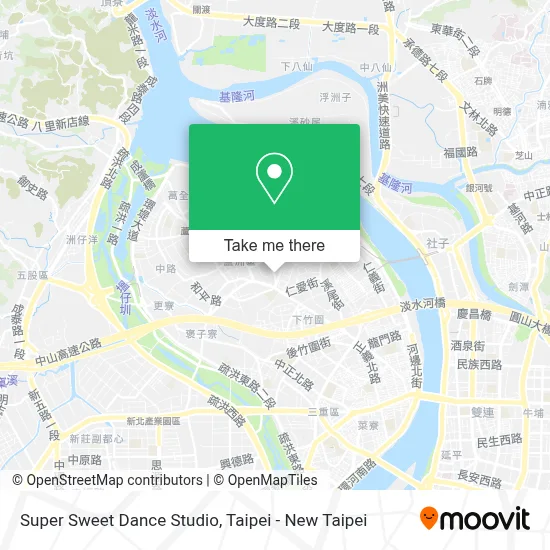 Super Sweet Dance Studio map