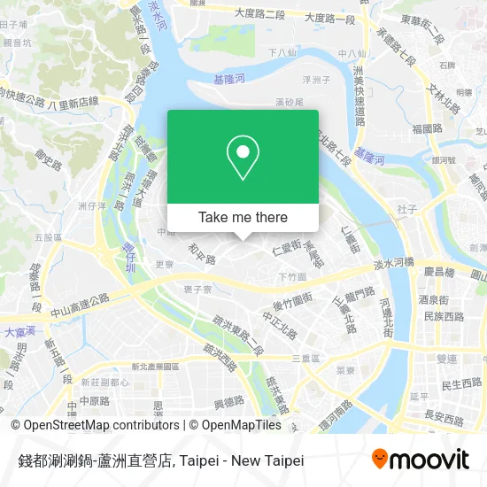 錢都涮涮鍋-蘆洲直營店地圖
