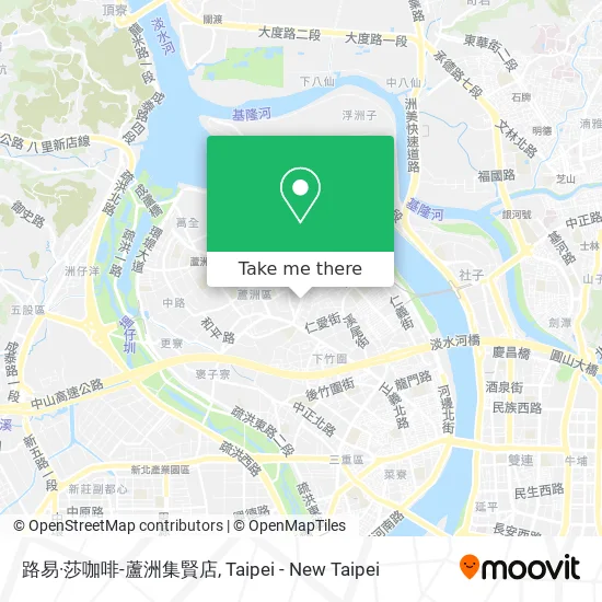 路易·莎咖啡-蘆洲集賢店地圖