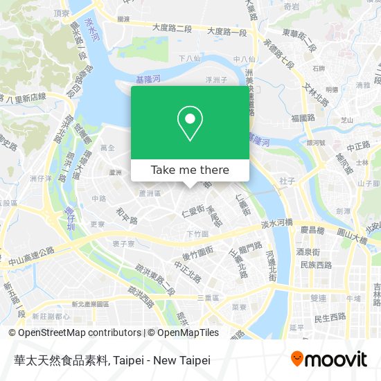 華太天然食品素料 map