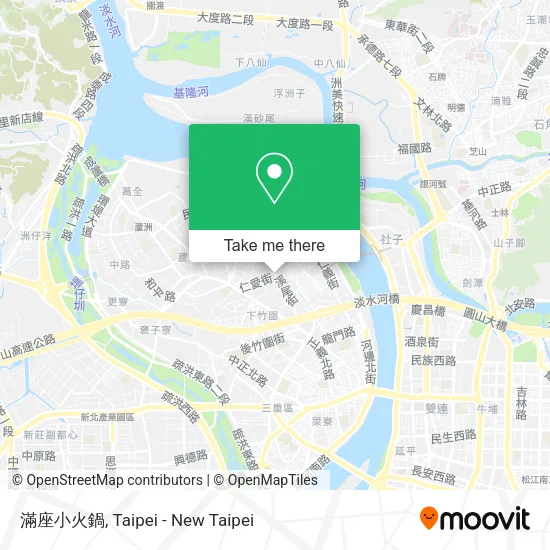 滿座小火鍋地圖